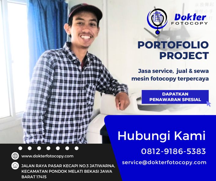 Bedah mesin fotocopy dan printer Bekasi Timur