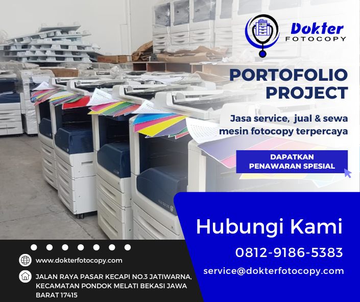 Bedah mesin fotocopy dan printer Bekasi Timur