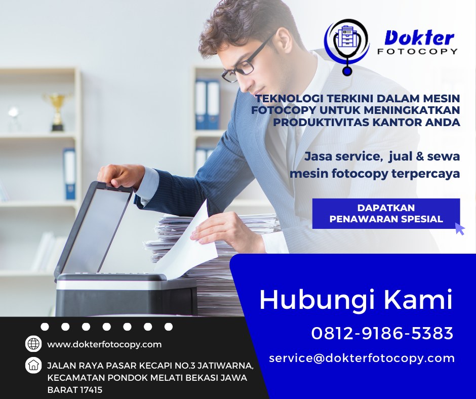 Bedah mesin fotocopy dan printer Bekasi Timur