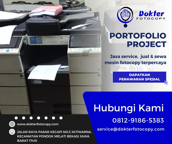 Bedah mesin fotocopy dan printer Bekasi Timur
