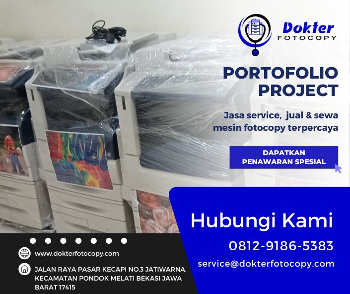 Bedah mesin fotocopy dan printer Bekasi Timur